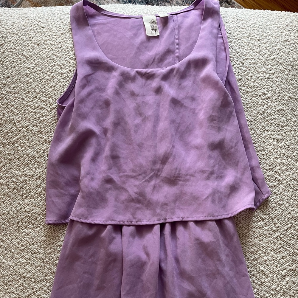 Francesca’s Lavender sleeveless dress